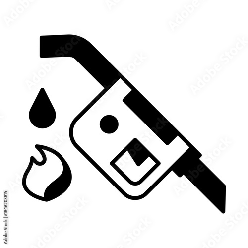 Gasoline nozzle icon