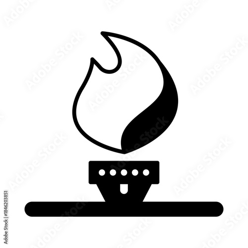 Gas stove icon