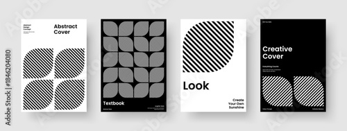 Isolated Report Layout. Modern Business Presentation Design. Abstract Flyer Template. Banner. Background. Book Cover. Brochure. Poster. Pamphlet. Handbill. Portfolio. Notebook. Magazine. Catalog