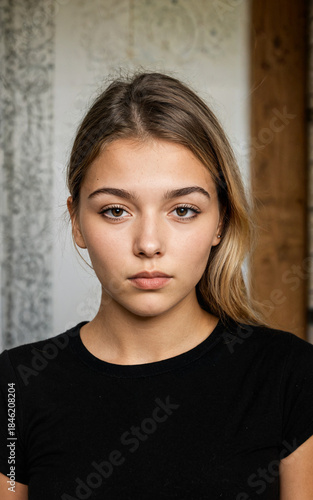 headshot portrait of young ...