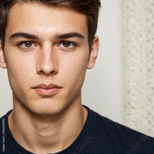 close up candid portrait of...