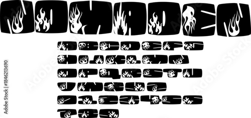 This font can be used for modern graphic design