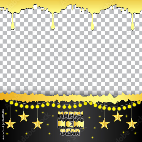 Happy new year celebration background