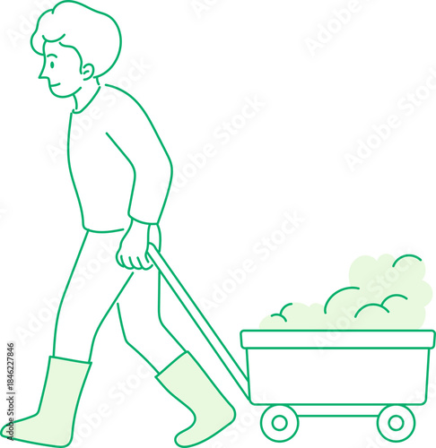 원예를 즐기는 사람들