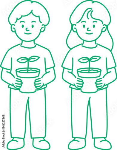 원예를 즐기는 사람들