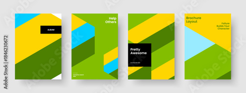 Modern Banner Design. Geometric Business Presentation Layout. Isolated Book Cover Template. Brochure. Report. Poster. Flyer. Background. Portfolio. Magazine. Journal. Handbill. Catalog. Advertising