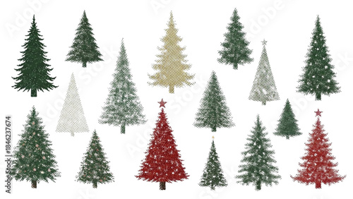 A Collection of Beautifully Decorated Christmas Trees for Holiday Cheer