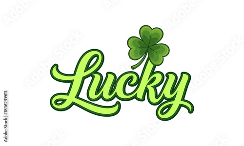 Lucky Clover Symbol for St