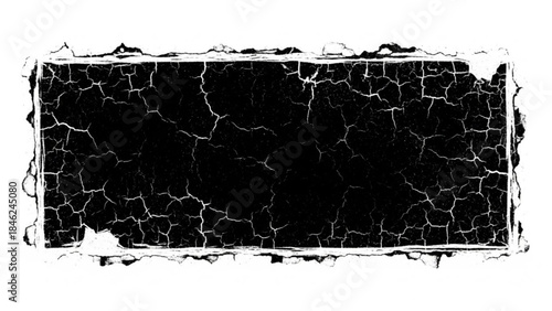 Black cracked texture with white lines on