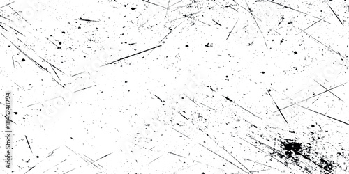 Vector Illustration Black isolated on white background urban grunge black and white retro noise effect.