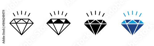 Value icon set multiple style collection