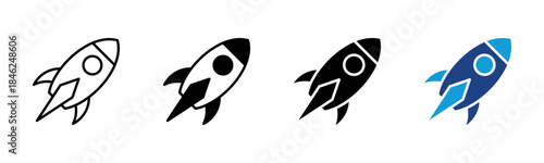 Deploy icon set multiple style collection