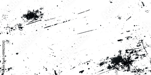 Abstract black and white gritty grunge background Vector Illustration noise particles rusted white effect, grunge design elements.