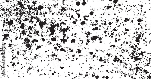 Black specks on white background texture