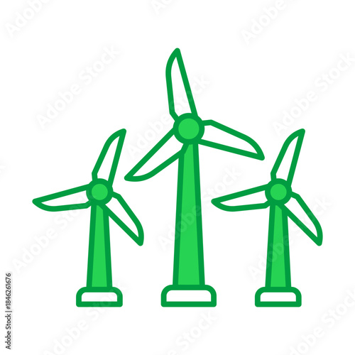 Wind Turbine Icon