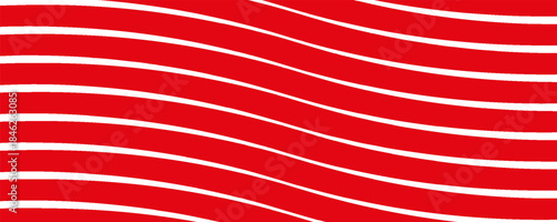 Striped diagonal pattern. Christmas colors. Texture of Christmas canes and lollipops. Bright festive backdrop. Vector illustration.