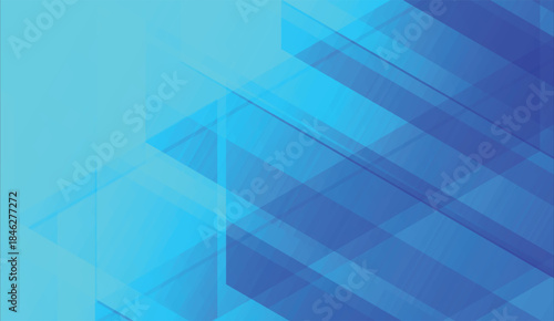 Abstract Shapes Blue Colors Geometric Pattern Overlap Gradient, Backgrounds for Presentations and Websites, Adds Depth and Modernity, 163 characters