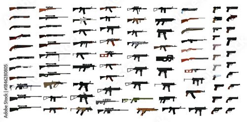 Collection of Realistic Firearms