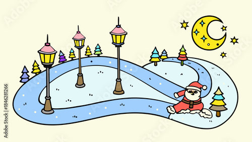 Whimsical winter wonderland