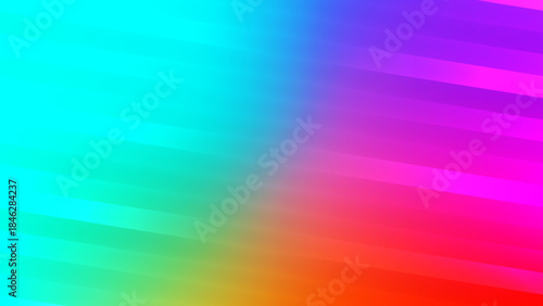Elegant Colorful Abstract Illustration with Subtle Diagonal Speed Lines and Bold Saturated Tones Ideal for Trendy Technology Banners