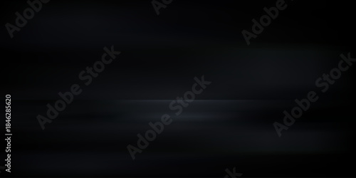 Empty black color studio room background, can use for background and product display