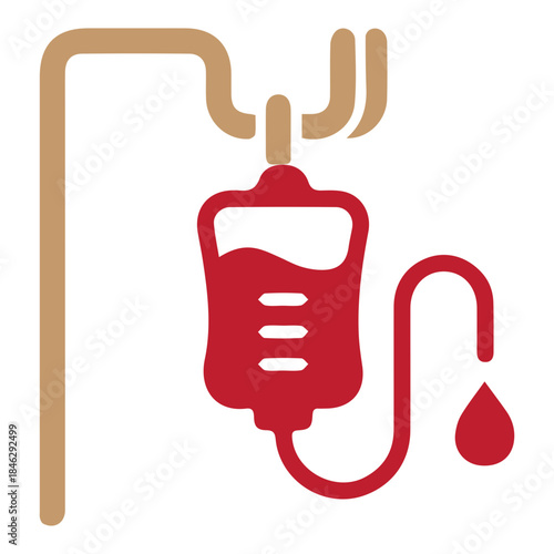 Blood Infusion Icon