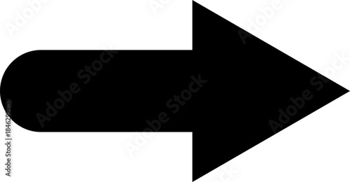 Right Arrow Vector Icon. Arrow Symbol. Right Position. Navigation icon