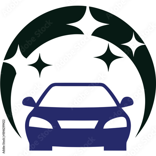 Sparkling Clean Car Logo