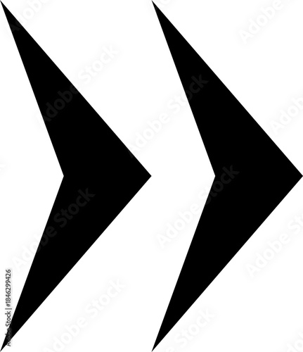 Right Arrow Vector Icon. Arrow Symbol. Right Position. Navigation icon