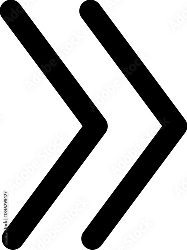 Right Arrow Vector Icon. Arrow Symbol. Right Position. Navigation icon