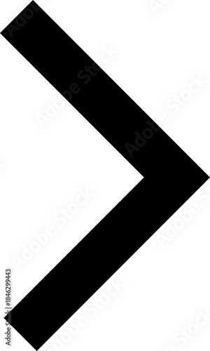 Right Arrow Vector Icon. Arrow Symbol. Right Position. Navigation icon