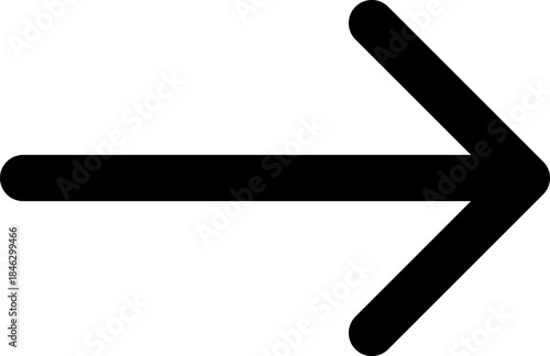 Right Arrow Vector Icon. Arrow Symbol. Right Position. Navigation icon