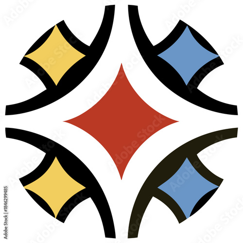 Luxury Car Wash Logo in Gold and Blue