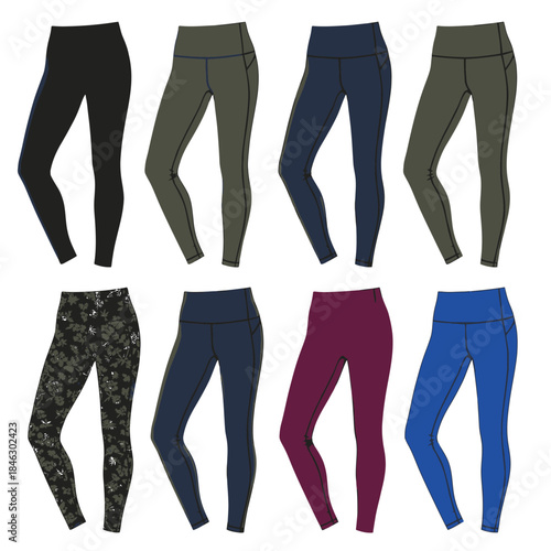 jeans isolated on white background