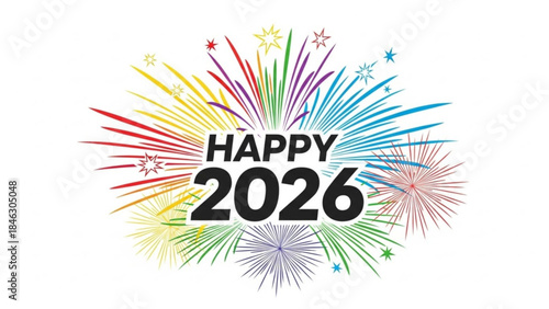 New Year's Eve 2026: Fireworks burst to usher in a new year, symbolizing hope and joy and the beginning of a fresh chapter.