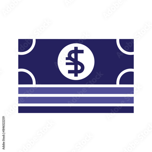 Dollar banknote icon