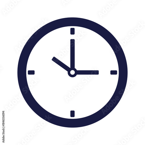 Simple clock icon