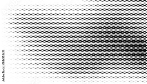 Halftone dotted textured wavy gradient abstract vector background for overlay effect banners, presentations, posters