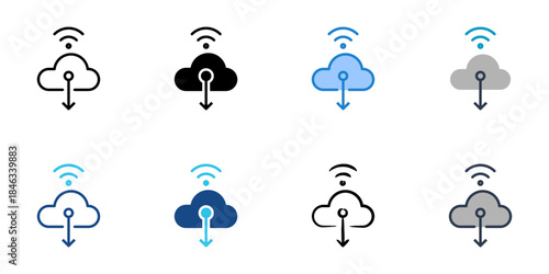 download icons set multiple style vector collection. 
