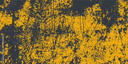 Trend design on a dark background in grunge style. Illustration for modern