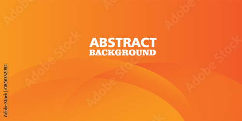 Colorful geometric background. Orange elements with fluid gradient. Dynamic shapes composition. Modern Vector illustration eps 10