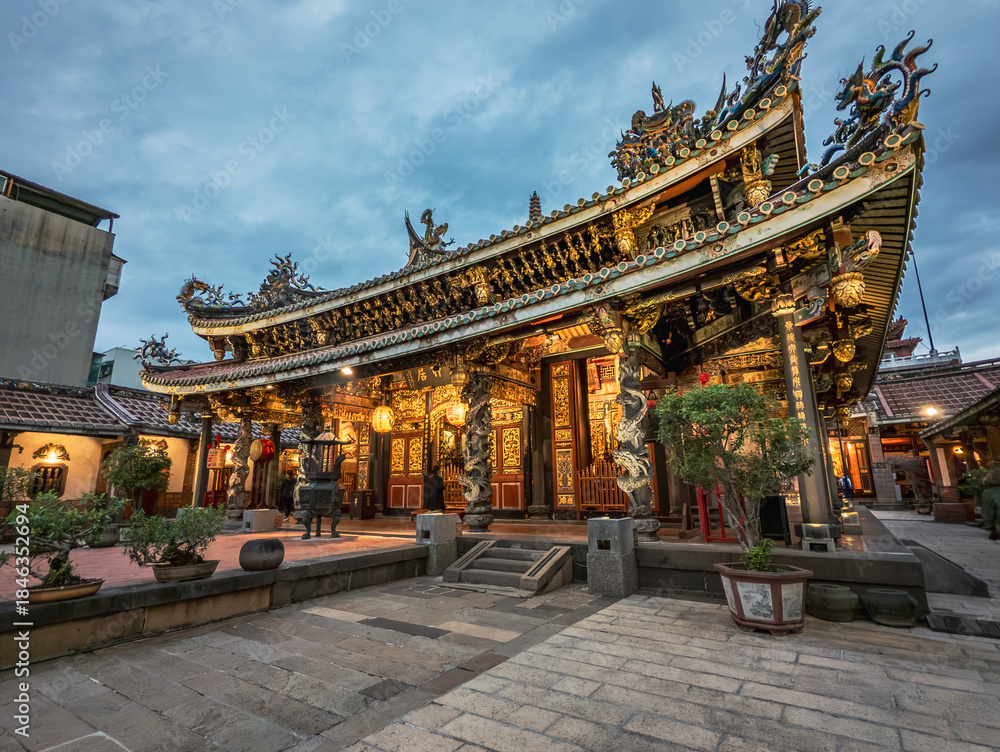 Fototapeta premium 台湾の大龍峒保安宮