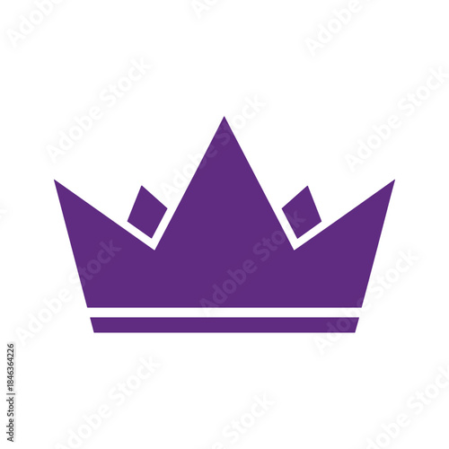 Purple Crown Icon
