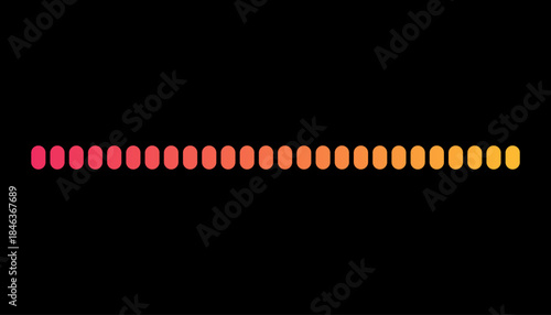 Loading or progress completed percentage bar, loading status bar, download progress icon vector
