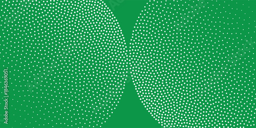 green grunge wavy sand grain background. Stippling curved gradient wave texture. Gritty noise dotwork wallpaper. vector