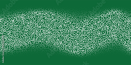 horizontal green grunge wavy sand grain background. Stippling curved gradient wave texture. Gritty noise dotwork wallpaper. vector art
