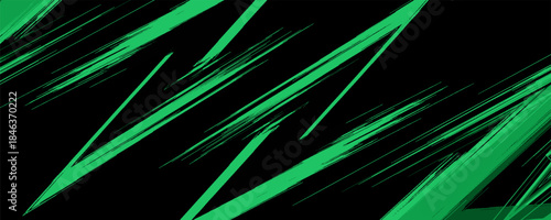 Dynamic sports themed background with geometric shapes and vibrant green. High quality sport background with trendy style, perfect for sports events, poster, banner