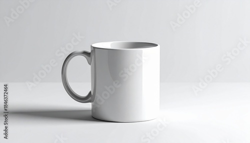Blank Ceramic Mug Gift Shop Product Isolated