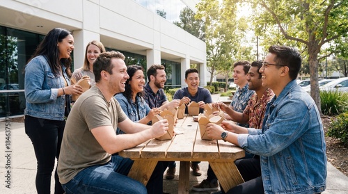 A group of diverse professi...