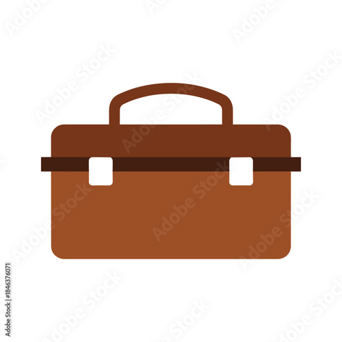 Brown Briefcase Icon